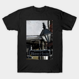 BOURBON STREET SIGN T-Shirt